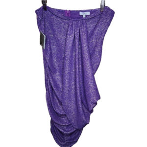 Area Stars NWT Purple Glitter Mini Dress Size Medium
